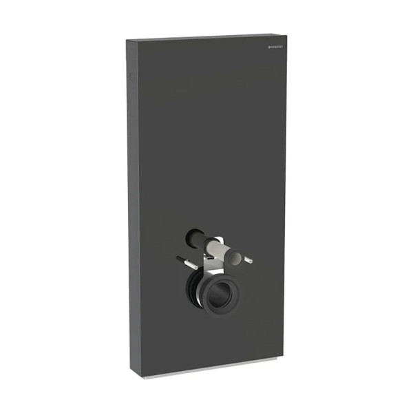 Geberit Monolith Sanitärmodul Wand-WC 101 cm Front Glas schwarz 131.022.SJ.6