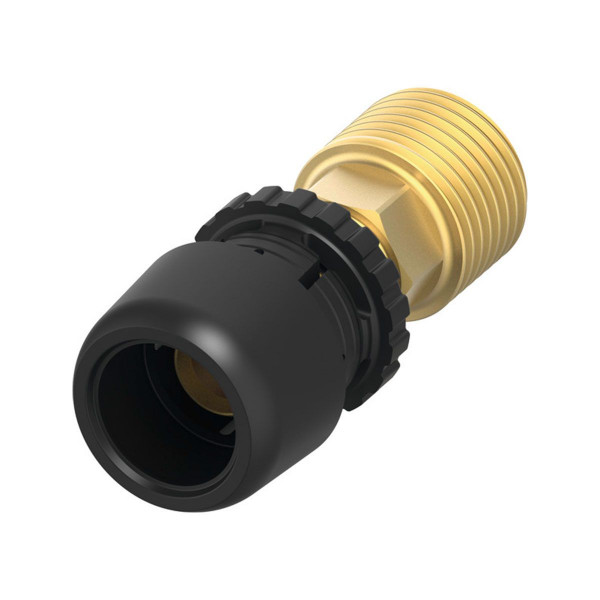 TECE TECElogo-Ax Übergangsnippel Silizium - Bronze Ø16mm x 1/2" AG 8802101