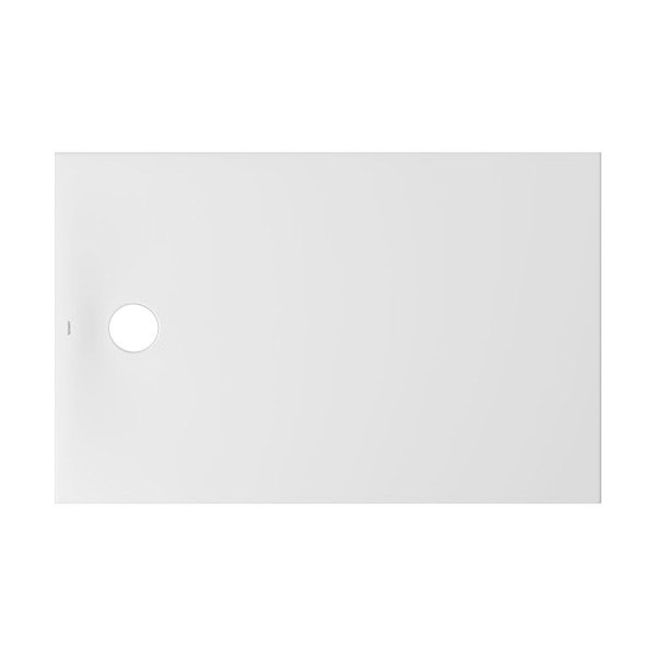 Duravit KYVEKO Duschwanne 140x100 cm ebenerdig bodenbündig aus Sanitäracryl in weiß