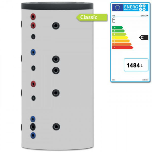 Thermic Energy SKS-2W Green Line Solar Schicht-Pufferspeicher 1500 Ltr. 2 Wärmetauscher 100354