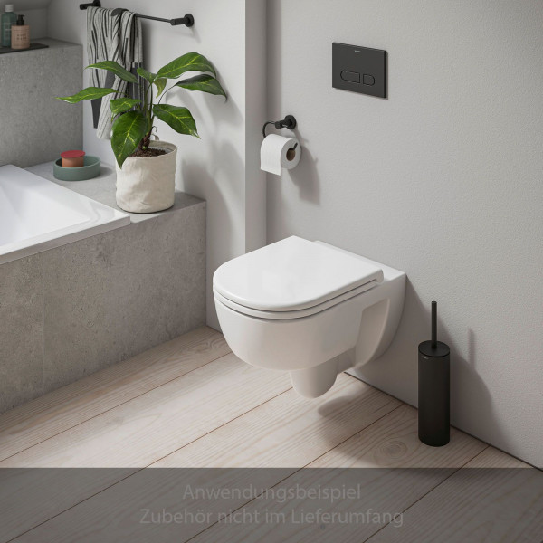 Duravit D-Code WC-Set spülrandlos inkl. WC-Sitz ohne Absenkautomatik 45130900B1