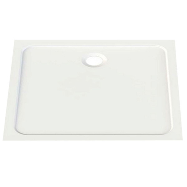 Duschwanne Rechteck Duschtasse Acryl 120x80x3 cm superflach made by Hoesch