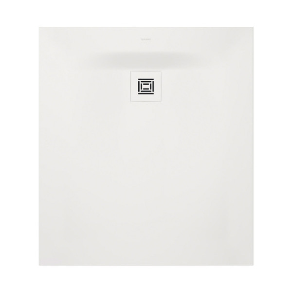 Duravit Sustano zuschneidbare Duschwanne 100 x 90 cm Weiß Matt DuraSolid Mineralguss