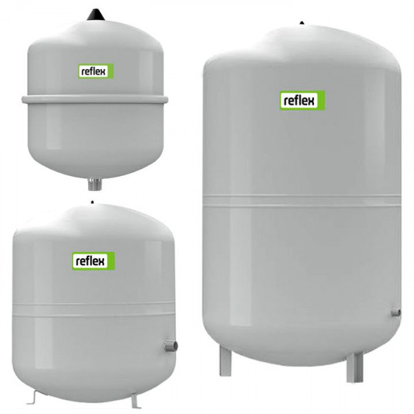 Reflex N Membran-Druckausdehnungsgefäß 8 - 1000 Liter für Heizungs- u. Kühlwasseranlagen