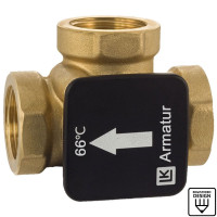 LK 820 ThermoVar 180517 thermisches 3-Wege-Mischventil 66 °C 3-Wege-Mischer IG 1" LK 820 ThermoVar 180517 thermisches 3-Wege-Mischventil 66 °C 3-Wege-Mischer IG 1"