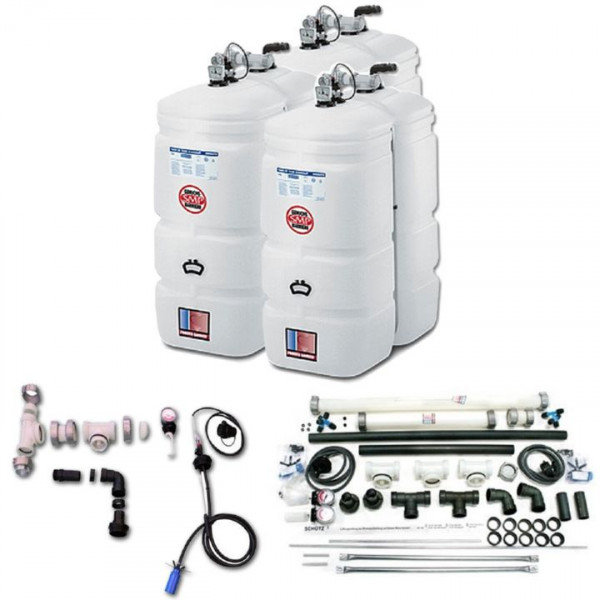 Buderus Schütz Tank im Tank 3 mal Öltank 1000 Liter Kompakt 4005245 inkl. Paket A u. CDL