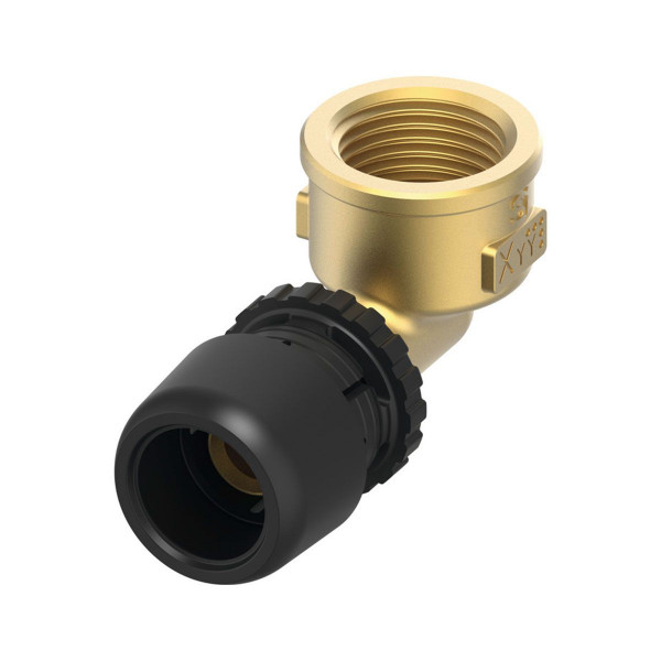 TECE TECElogo-Ax Winkelübergangsmuffe Si-Bronze Ø16mm x 1/2" IG 8802601