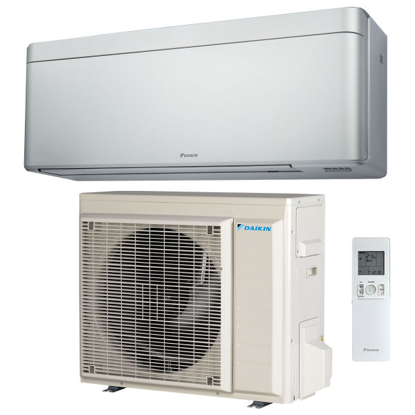Daikin Stylish Klima Klimaanlage Mono Split 5,0kW FTXA50CS Silber inkl. Außengerät RXA50B
