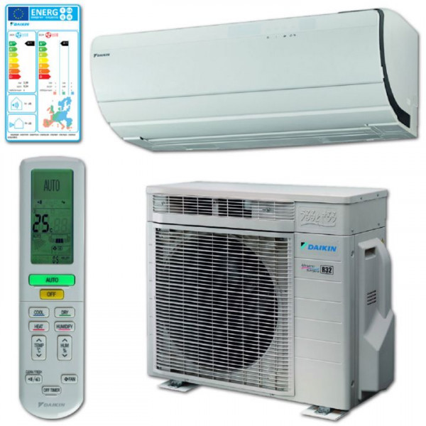 Daikin Ururu Sarara Klima Klimaanlage Mono Split 2,5 kW FTXZ25N Weiß inkl. Außengerät RXZ25N