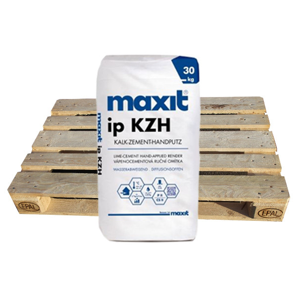 maxit ip KZH Kalk-Zement-Handputz 42 x 30kg mineralischer Trockenmörtel 1260 kg nur Abholung