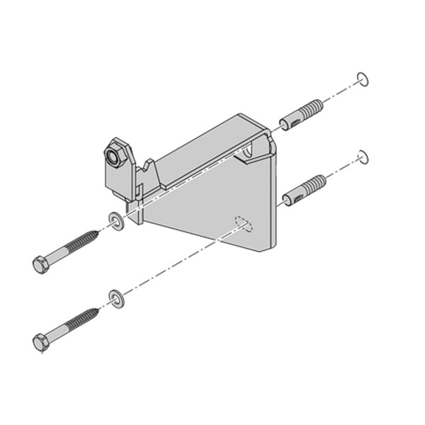 Viessmann 7465894 Wandhalterung für einzelne Divicon