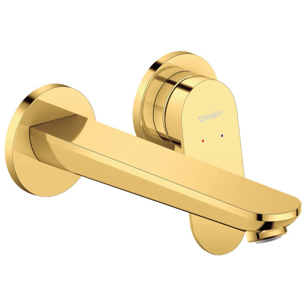 Duravit Wave Einhebel-Waschtischmischer Unterputz Gold poliert WA1070004034