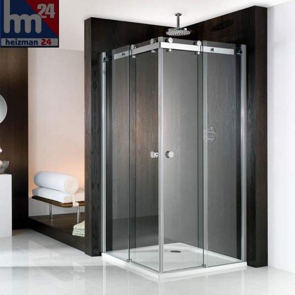 HSK Atelier Gleittür Eckeinstieg chromoptik Höhe 200 cm 1721018