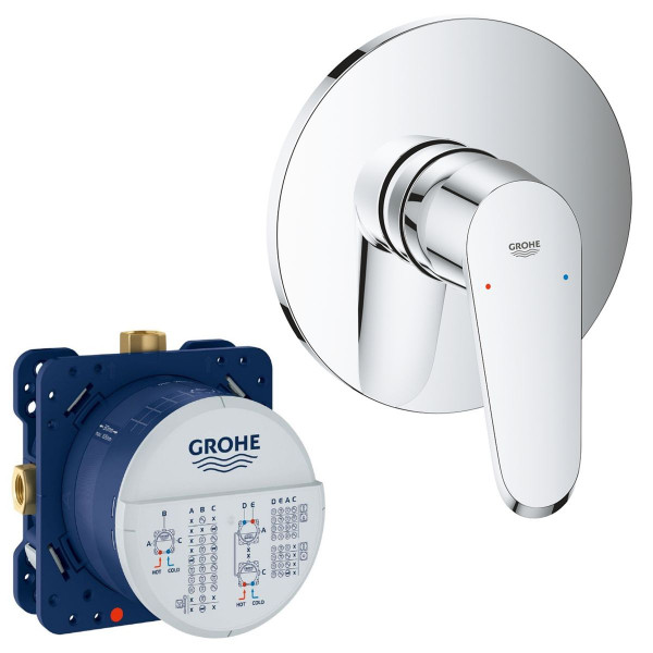 Grohe Eurodisc Cosmopolitan Einhand Brausebatterie 24055002 inkl. Rapido Smartbox 35600000