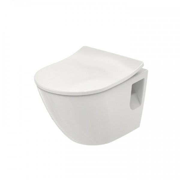 TOTO NC Series spülrandloses Tiefspül-WC mit Tornado Flush inkl.Toto WC Sitz VC10162 / TC514G extra flach