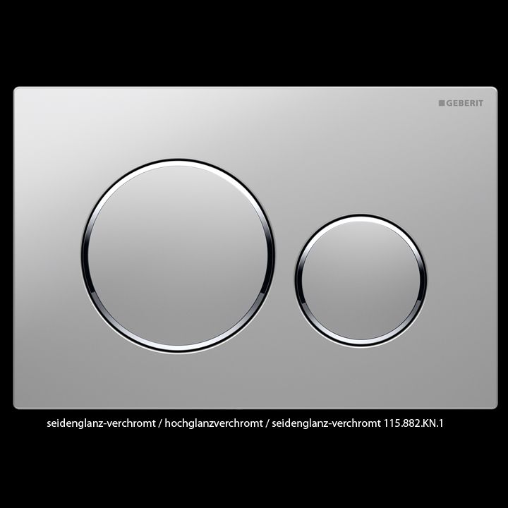 Geberit Sigma 20 Betätigungsplatte für 2-Mengen-Spülung | Für WCs ...