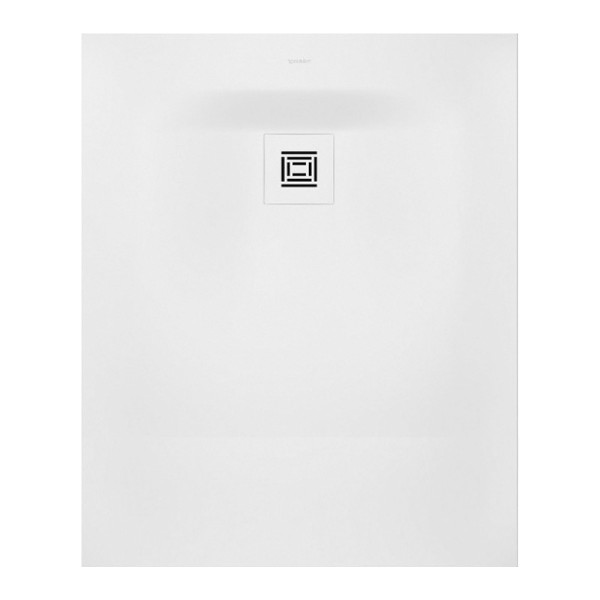 Duravit Sustano zuschneidbare Duschwanne 90 x 80 cm Weiß Matt DuraSolid Mineralguss