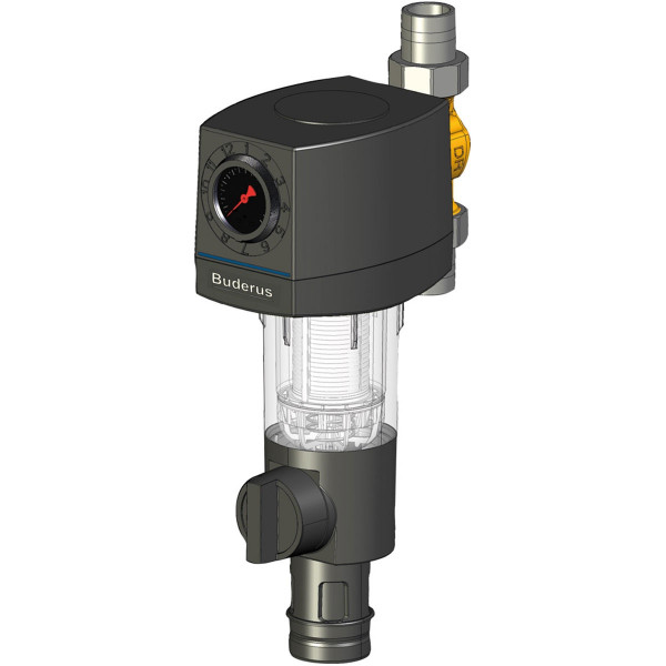 Logafix 7738306431 Rückspülfilter 1" m drehbarem Anschlst. 1,5-16bar max. 30 °C