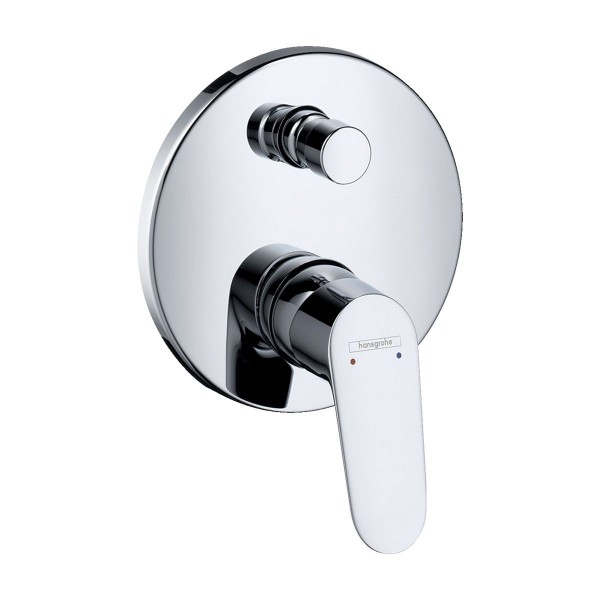 Hansgrohe Focus Einhebel-Wannenmischer Unterputz mit integrierter Sicherungskombination 31946000