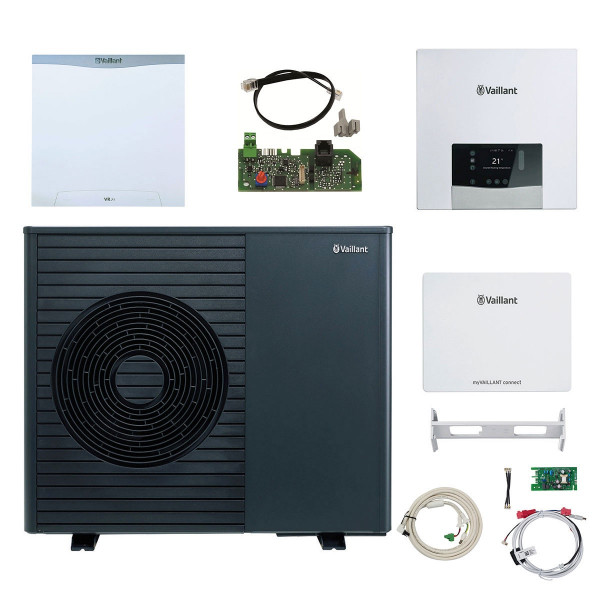 Vaillant Luft-Wasser Wärmepumpen Paket 4.3409 (8000044767) aroTHERM plus 75/8.1 für Hybridsystem