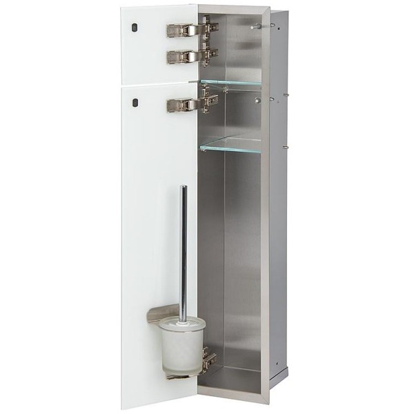 WC-Modul 9398679 Unterputz 180x825 mm Weiß u. Grau links 