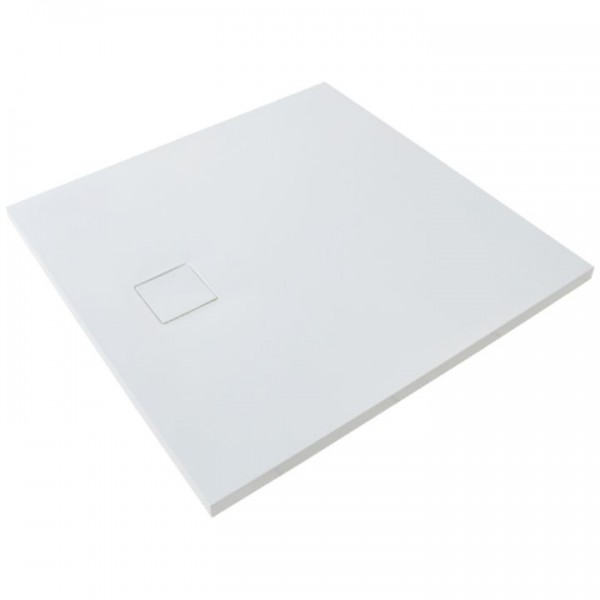 HSK Duschwanne 100x100x4 weiß 5825010
Steinoptik inkl. Füßen und Ablaufgarnitur