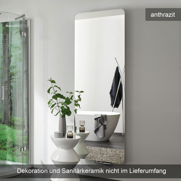 HSK Softcube Designheizkörper mit Spiegelfront 570x1800mm