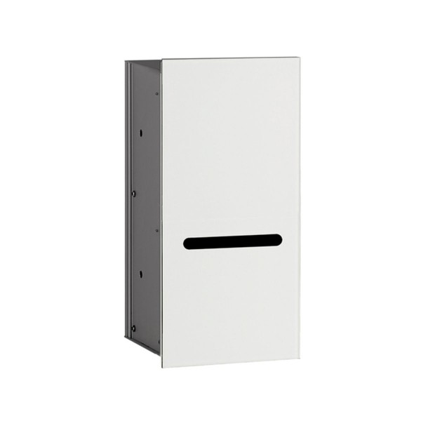 EMCO Asis Module 2.0 WC Papier Unterputzmodul in optiwhite mit Türanschlag links 972427422