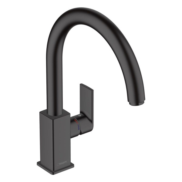 Hansgrohe Vernis Shape M35 Einhebel Küchenmischer 260 in Mattschwarz 71871670