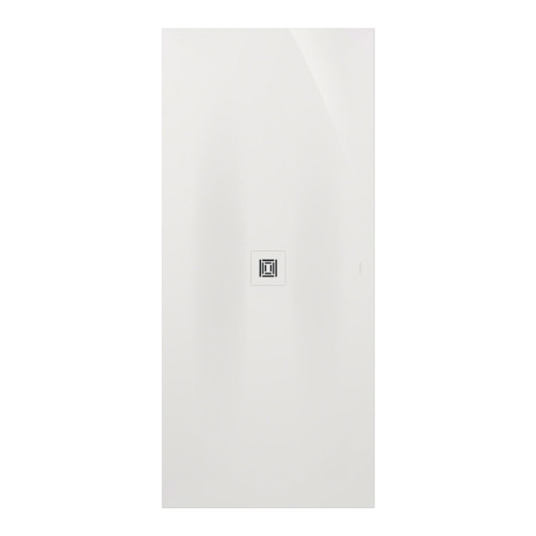 Duravit Sustano zuschneidbare Duschwanne 180 x 80 cm Weiß Glänzend DuraSolid Mineralguss