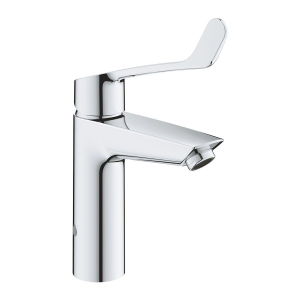 Grohe Eurosmart Einhand Waschtischarmatur M-Size mit langem Hebel u. therm. Desinfektion 23985003