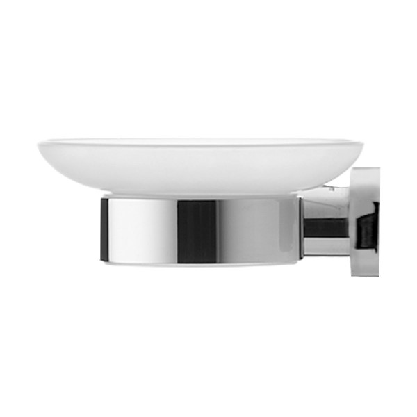 Duravit D-Code Seifenhalter links Chrom inkl. Schale 0099171000 Seifenschale