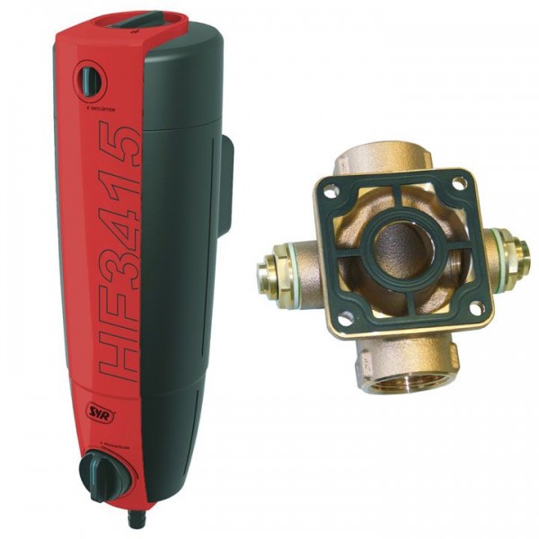 SYR Heizungsfilter-Kombination HF3415 mit Kreuzflansch DN 25