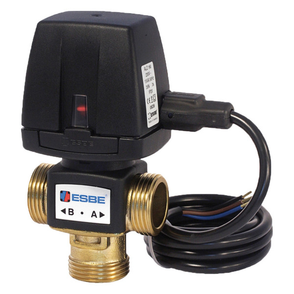ESBE 43080400 3-Wege Zonenventil VZD DN20 Kvs 6,0 G1" Typ 162