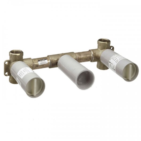 Hansgrohe Grundkörper 10303180 für 3-Loch Armatur Unterputz für Wandmontage