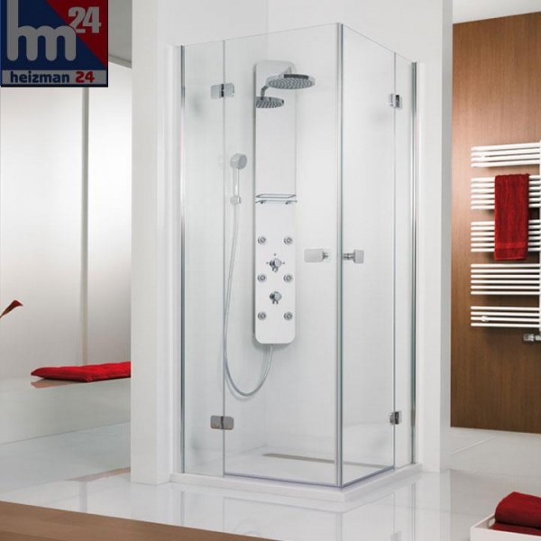 HSK Premium Softcube Eckeinstieg 4-teilig chromoptik