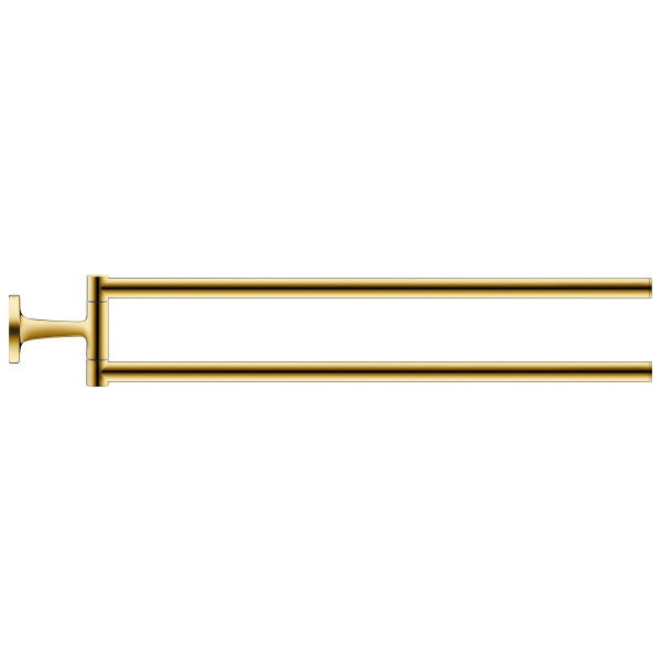 Duravit Handtuchhalter Starck T zweiarmig gold glänzend 0099413400