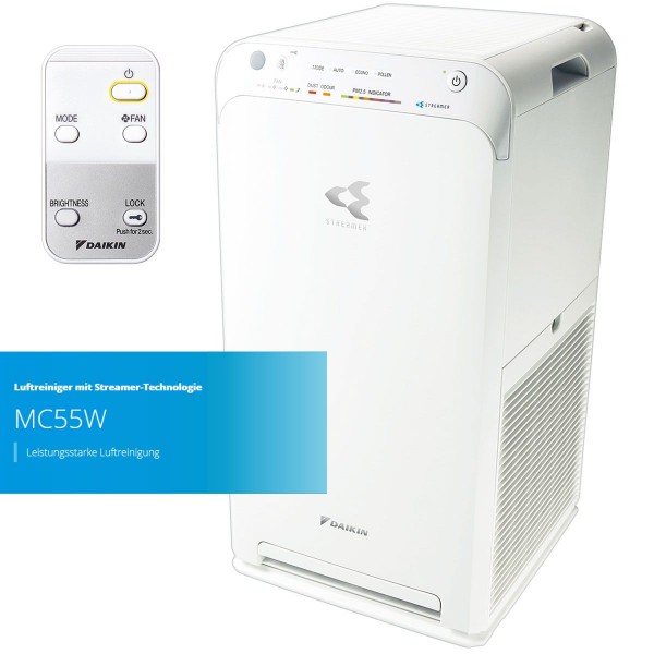 Daikin MC55W Air Cleaner Luftreiniger Flash Streamer Allergie Air Purifier