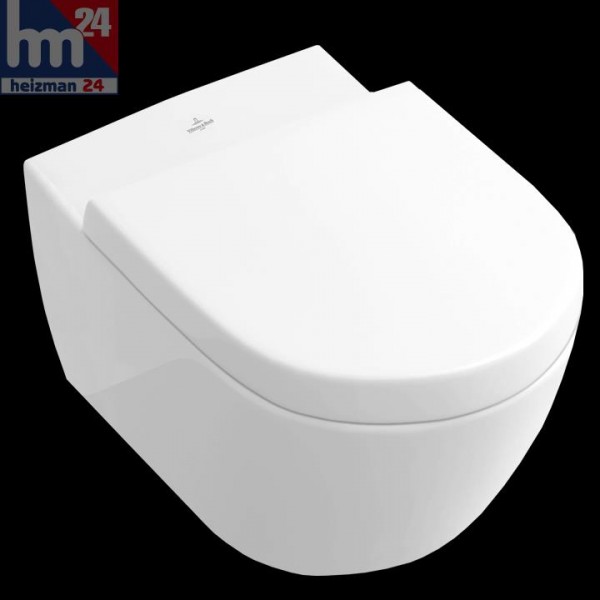 Villeroy & Boch Subway 2.0 Tiefspülklosett weiß 56001001 inkl. WC-Sitz Softclosing