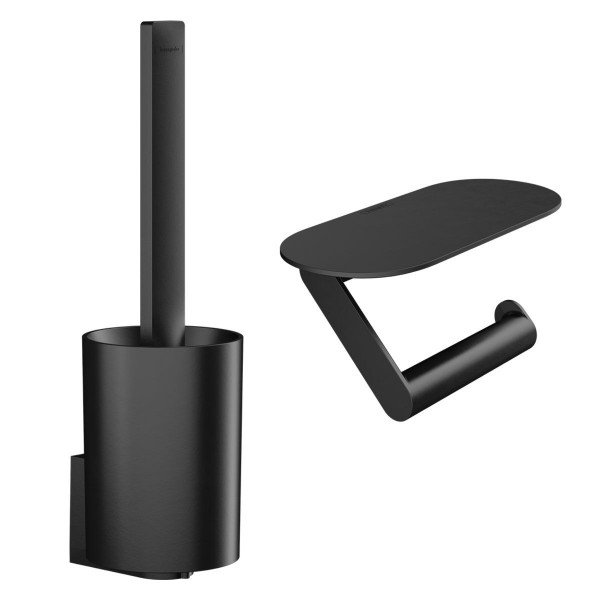 Hansgrohe WallStoris Toilettenset Mattschwarz 27969670