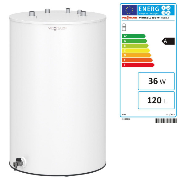 Viessmann Vitocell 100-W Typ CUGB-A 120 Liter Speicher Trinkwasserspeicher Z018460