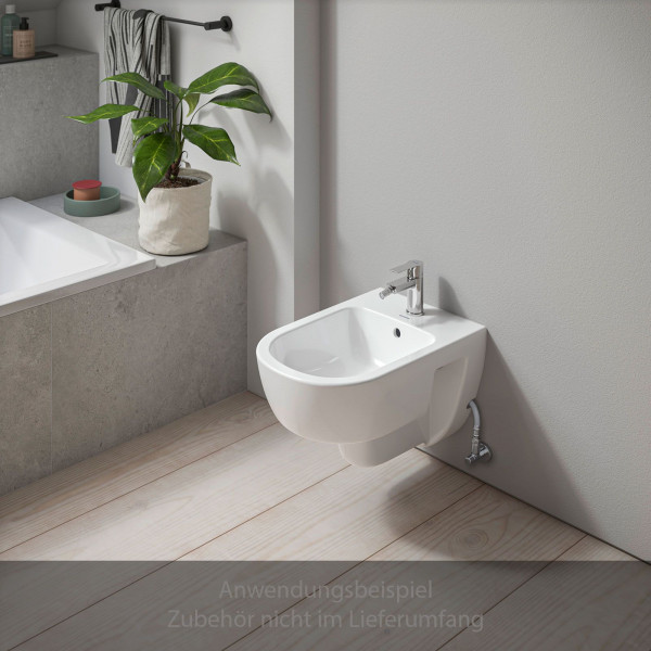Duravit D-Code Wand Bidet 540 mm Weiß 2723150000