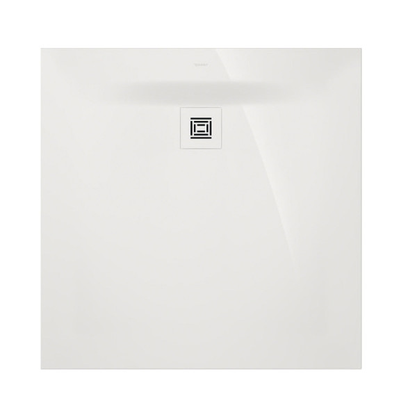 Duravit Sustano zuschneidbare Duschwanne 100 x 100 cm Weiß Glänzend DuraSolid Mineralguss