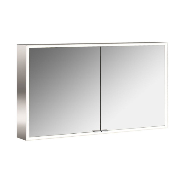 EMCO Lichtspiegelschrank prime 1200 mm Aufputzmodell mit Lichtpaket Rückwand verspiegelt 949706084