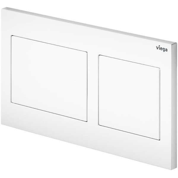Viega 773250 Visign for Style 21 Betätigungsplatte Alpinweiß Modell 8611.1 für Prevista