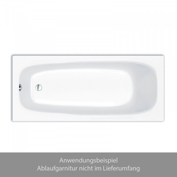 repaBAD Namsos Rechteck-Badewanne aus Acryl 170x75 Weiß 0006254