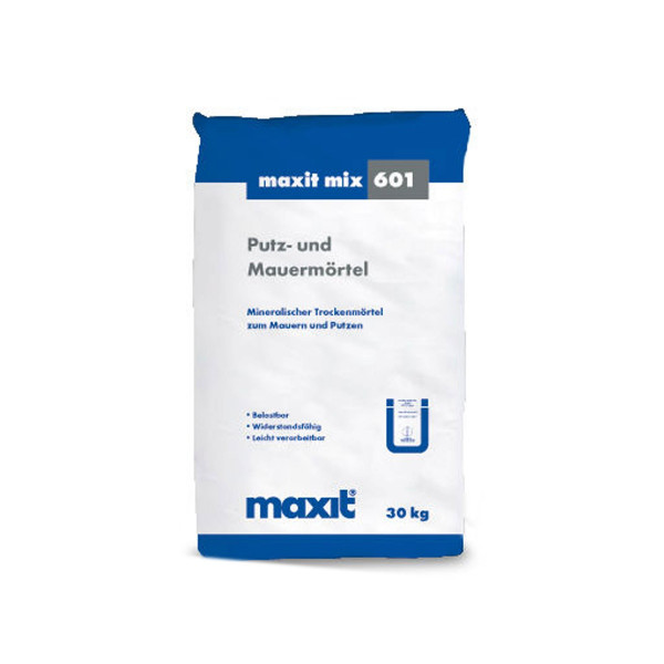 maxit mix 601 Putz- u. Mauermörtel 30kg mineralischer Trockenmörtel nur Abholung