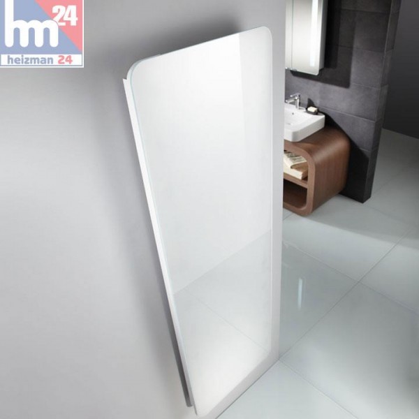 HSK Designheizkörper Softcube mit Glasfront 570x1800 mm mit Mittelanschluss