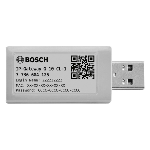 Buderus 7736606771 Modul IP-Gateway G10-3 Konnektivität App MyBuderus für Logacool 166i.2 Klimageräte