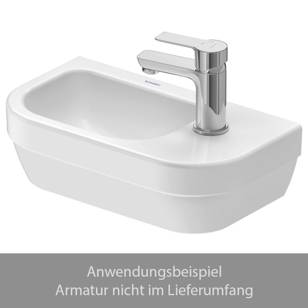 Duravit D-Code Handwaschbecken Weiß 400 mm 07494000412